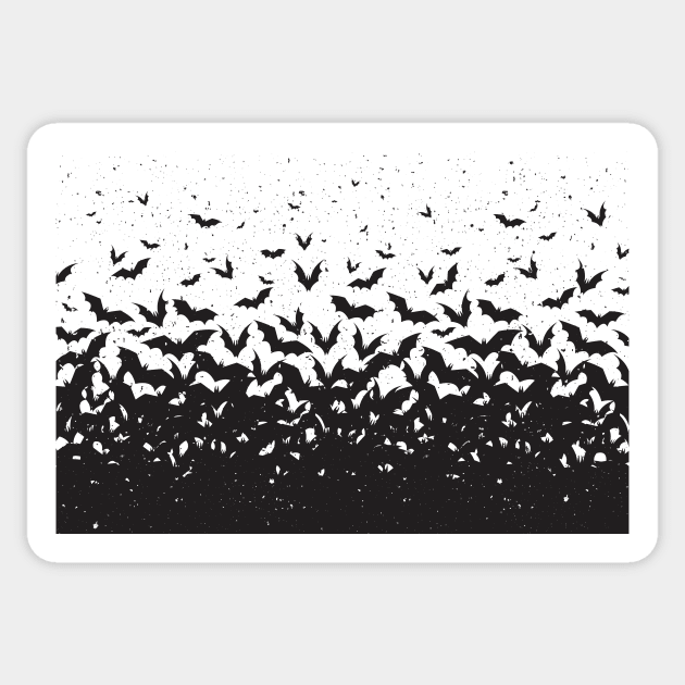 Bat Pattern Sticker by The Gift Hub